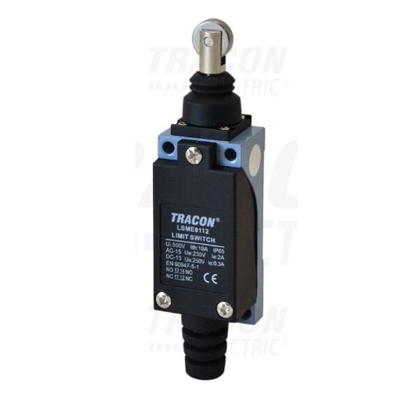 Interruttore Fine Corsa Con rotella 1 NC + 1 NO IP65